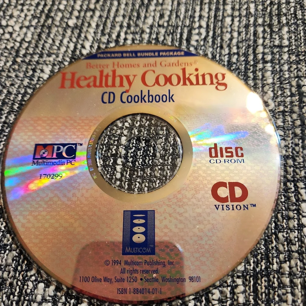 🔥 Better Homes and Gardens Healthy Cooking CD Cookbook